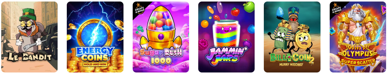 spinnair casino popular games